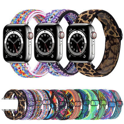 Elastic Watch Strap, For Apple Watch Series 7 45mm / 6 & SE & 5 & 4 44mm / 3 & 2 & 1 42mm, For Apple Watch Series 7 41mm / 6 & SE & 5 & 4 40mm / 3 & 2 & 1 38mm