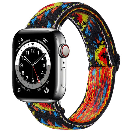Elastic Watch Strap, For Apple Watch Series 7 45mm / 6 & SE & 5 & 4 44mm / 3 & 2 & 1 42mm, For Apple Watch Series 7 41mm / 6 & SE & 5 & 4 40mm / 3 & 2 & 1 38mm