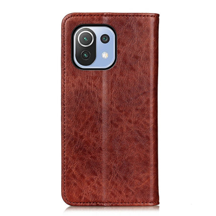 Magnetic Crazy Horse Texture Horizontal Flip Leather Case with Holder & Card Slots & Wallet, For Xiaomi Mi 11 Pro 5G / 4G, For Xiaomi Mi 11 Lite 5G / 4G, For OPPO F19 Pro+ 5G / Reno5 Z