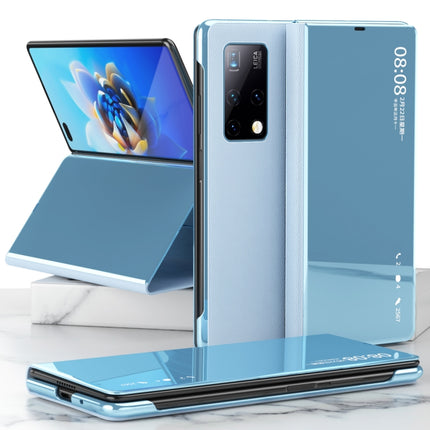 Electroplated Mirror Protective Case with Holder, For Huawei Mate X2