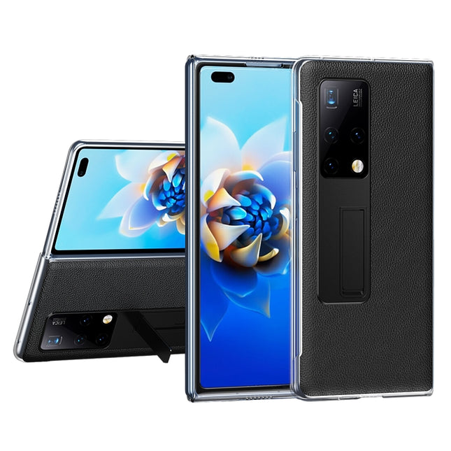 Transparent Protective Case wth Invisible Holder, For Huawei Mate X2