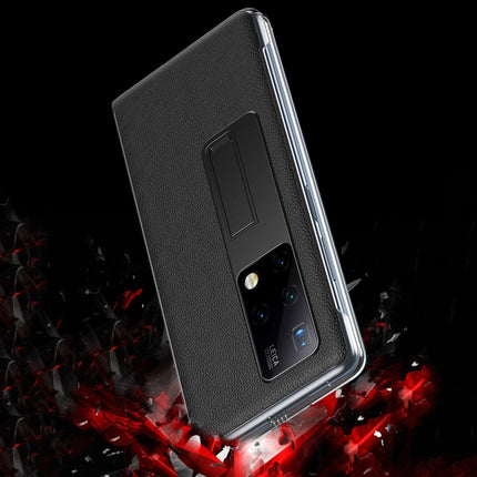 Transparent Protective Case wth Invisible Holder, For Huawei Mate X2