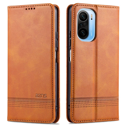 AZNS Magnetic Calf Texture Horizontal Flip Leather Case with Card Slots & Holder & Wallet, For OPPO A93 (5G), For OPPO A74 (5G), For Xiaomi Redmi K40, For Xiaomi Redmi K40 Pro