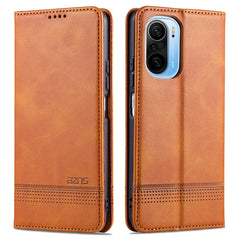 AZNS Magnetic Calf Texture Horizontal Flip Leather Case with Card Slots & Holder & Wallet, For OPPO A93 (5G), For OPPO A74 (5G), For Xiaomi Redmi K40, For Xiaomi Redmi K40 Pro