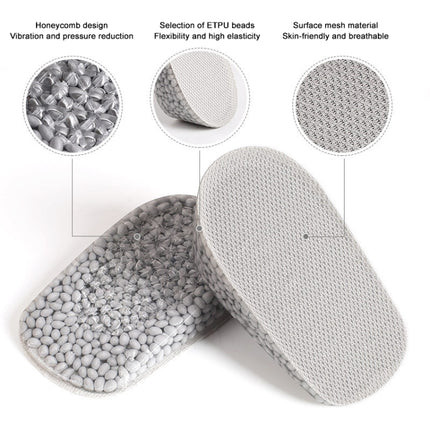 1 Pair 039 Women Soft Invisible Sports Shockproof Inner Heightening Insole Shoe-pad, 1.5cm Women (Grey), 1.5cm Women (Pink), 2.5cm Women (Grey), 2.5cm Women (Pink), 3.5cm Women (Grey), 3.5cm Women (Pink)