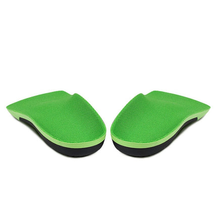 1 Pair 068 Sports Shockproof Massage Arch Of Foot Flatfoot Support Insole Shoe-pad, 068 XS (Green Orange), 068 S (Green Orange), 068 M(Green Orange), 068 L(265-270mm), 068 XL(Green Orange)