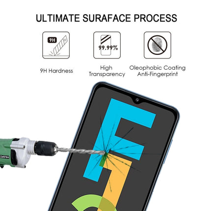 Full Glue Full Screen Tempered Glass Film, For Samsung Galaxy F12 (1 PCS), For Samsung Galaxy F02s (1 PCS), For Samsung Galaxy Quantum 2 (1 PCS)