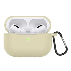 Solid Color Silicone Earphone Protective Case for AirPods 3, with Hook