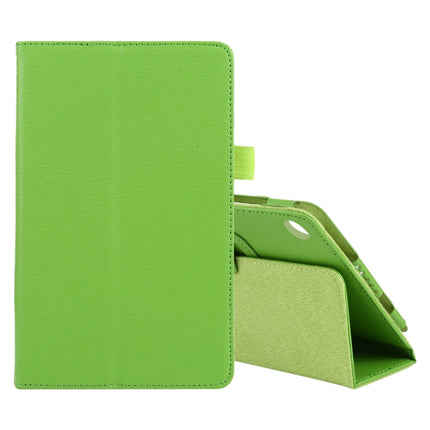 Litchi Texture Solid Color Horizontal Flip Leather Case with Holder & Pen Slot, For Lenovo Tab M7, For Lenovo Tab M8