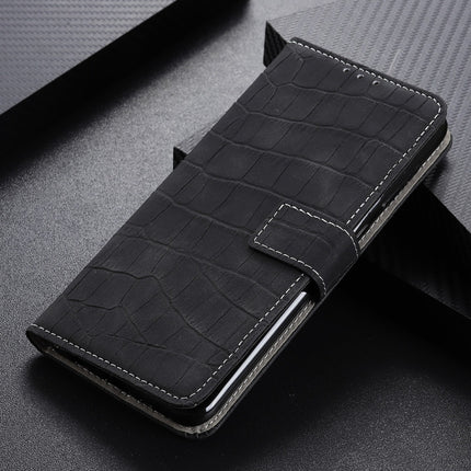 Crocodile Texture Horizontal Flip Leather Case with Holder & Card Slots & Wallet, For Samsung Galaxy S21 FE