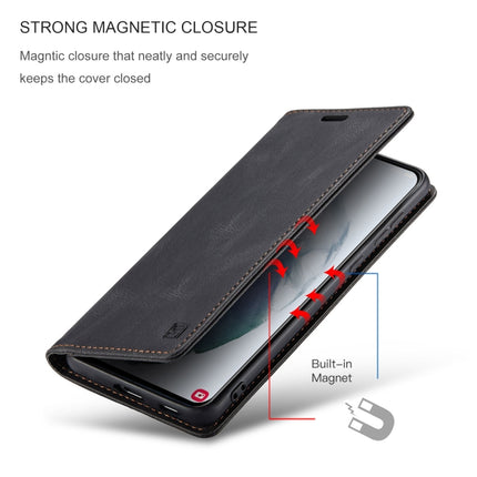 AutSpace A01 Retro Skin-feel Crazy Horse Texture Horizontal Flip Leather Case with Holder & Card Slots & Wallet & RFID, For Samsung Galaxy S21 5G, For Samsung Galaxy A52 5G / 4G