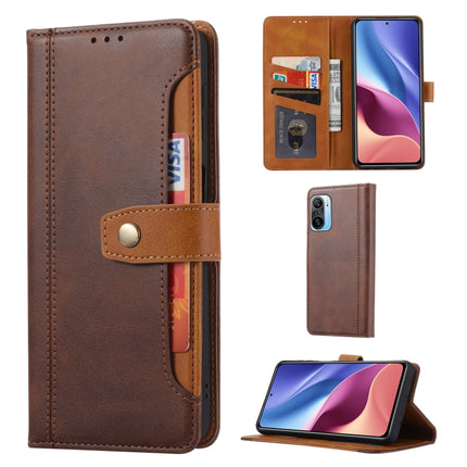 Calf Texture Double Fold Clasp Horizontal Flip Leather Case with Photo Frame & Holder & Card Slots & Wallet, For Xiaomi Redmi K40 / K40 Pro, For Xiaomi Redmi Note 10 4G / Note 10S, For Xiaomi Redmi Note 10 Pro