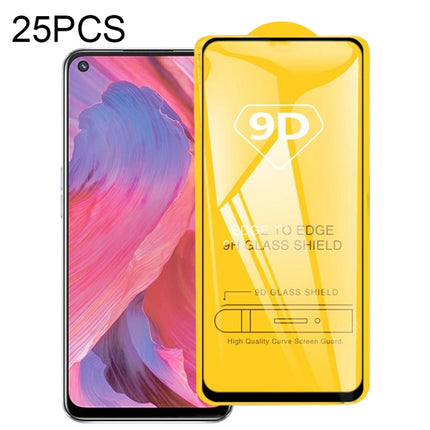 For OPPO A74 5G 25pcs 9D Full Glue Full Screen Tempered Glass Film, For OPPO Reno5 Z (25 PCS), For OPPO A74 5G (25 PCS), For OPPO F19 (25 PCS), For OPPO A54 (25 PCS), For OPPO Find X3 Lite (25 PCS), For OPPO F19 Pro / F19 Pro+ (25 PCS)�����������������...