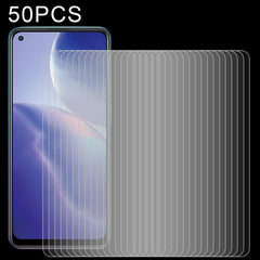 50pcs 0.26mm 9H 2.5D Tempered Glass Film