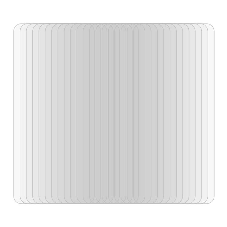 50pcs 0.26mm 9H 2.5D Tempered Glass Film