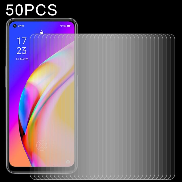 50pcs 0.26mm 9H 2.5D Tempered Glass Film