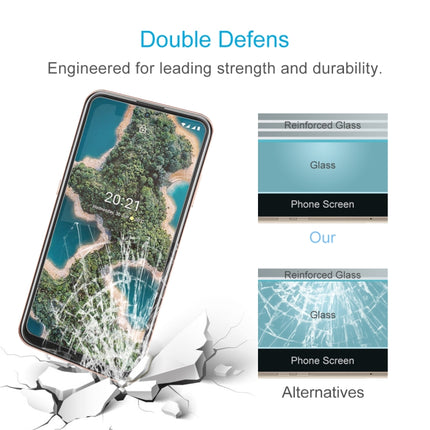 0.26mm 9H 2.5D Tempered Glass Film, For Nokia X20 (1 PC), For Nokia X10 (1 PC), For Nokia G20 (1 PC), For Nokia G10 (1 PC), For Nokia C20 (1 PC), For Nokia C10 (1 PC), For Nokia C1 Plus (1 PC)