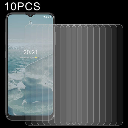 10 PCS 0.26mm 9H 2.5D Tempered Glass Film, For Nokia X20 (10 PCS), For Nokia X10 (10 PCS), For Nokia G20 (10 PCS), For Nokia G10 (10 PCS), For Nokia C20 (10 PCS), For Nokia C10 (10 PCS), For Nokia C1 Plus (10 PCS)