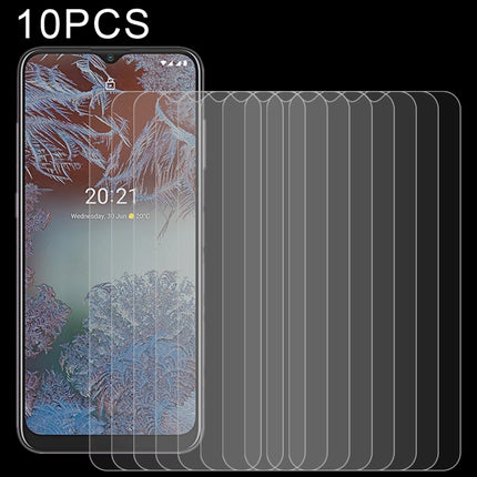 10 PCS 0.26mm 9H 2.5D Tempered Glass Film, For Nokia X20 (10 PCS), For Nokia X10 (10 PCS), For Nokia G20 (10 PCS), For Nokia G10 (10 PCS), For Nokia C20 (10 PCS), For Nokia C10 (10 PCS), For Nokia C1 Plus (10 PCS)
