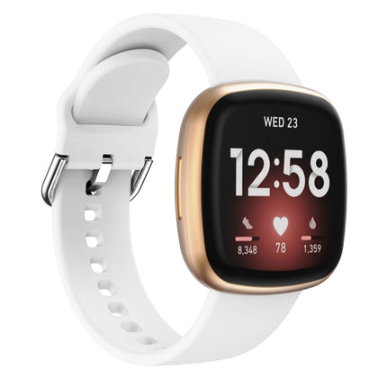 For Fitbit Versa 3 Silicone Replacement Strap Watchband