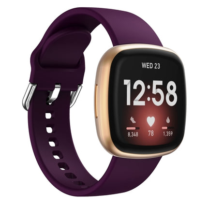For Fitbit Versa 3 Silicone Replacement Strap Watchband