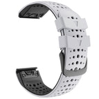 For Garmin Fenix 6 / White Black