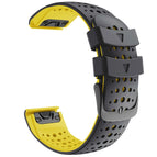 For Garmin Fenix 6 / Black Yellow