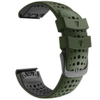For Garmin Fenix 6 / Army Green Black