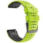 For Garmin Fenix 6 / Lime Green Black