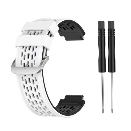 For Garmin Approach S2 / S4 Two-color Silicone Replacement Strap Watchband, For Garmin Approach S2 / S4