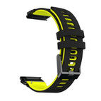 For Garmin Fenix 6X / Black Yellow