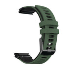 For Garmin Fenix 6X / Army Green Black