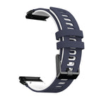 For Garmin Fenix 6X / Blue White