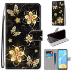 For OPPO A15 / A15s / Gold Diamond Butterfly