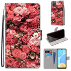 For OPPO A15 / A15s / Pink Rose Garden