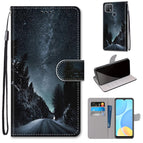 For OPPO A15 / A15s / Mountain Road Starry Sky