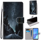 For OPPO A53 4G(2020) / A53s / A32 / A33 (2020) / Mountain Road Starry Sky