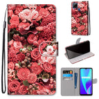 For OPPO Realme C15 / C12 / C25 / 7i (Global) / Narzo 20 / 30A / Pink Rose Garden
