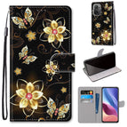 For Xiaomi Redmi K40 / K40 Pro / K40 Pro+ / Mi 11i / Poco F3 / Gold Diamond Butterfly