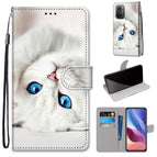 For Xiaomi Redmi K40 / K40 Pro / K40 Pro+ / Mi 11i / Poco F3 / White Kitten