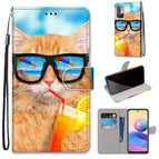 For Xiaomi Redmi Note 10 5G / Cat Drinking Soda
