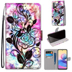For Xiaomi Redmi Note 10 5G / Color Bottom Hollow Flower