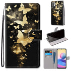 For Xiaomi Redmi Note 10 5G / Golden Butterfly Group