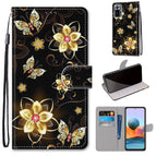 For Xiaomi Redmi Note 10 Pro Max / Note 10 Pro / Gold Diamond Butterfly