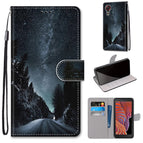 For Samsung Galaxy Xcover 5 / Mountain Road Starry Sky