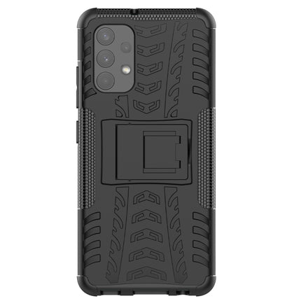 Tire Texture Shockproof TPU+PC Protective Case with Holder, For Samsung Galaxy A32 4G, For vivo Y20, For Xiaomi Redmi Note 10