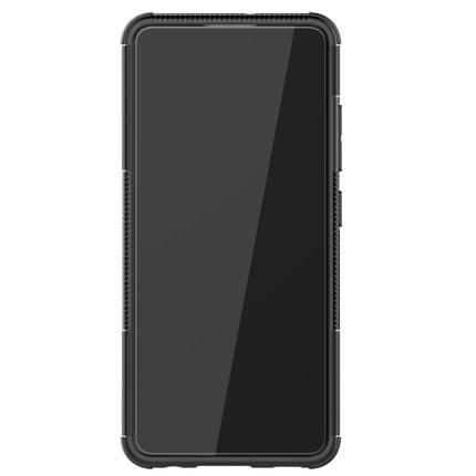 Tire Texture Shockproof TPU+PC Protective Case with Holder, For Samsung Galaxy A32 4G, For vivo Y20, For Xiaomi Redmi Note 10