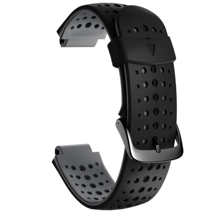Two-color Silicone Replacement Strap Watchband, For Garmin Forerunner 220