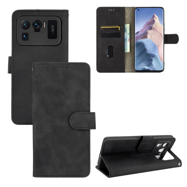 Solid Color Skin Feel Magnetic Buckle Horizontal Flip Calf Texture PU Leather Case with Holder & Card Slots & Wallet, For Xiaomi Mi 11 Ultra, For Xiaomi Mi 11 Pro