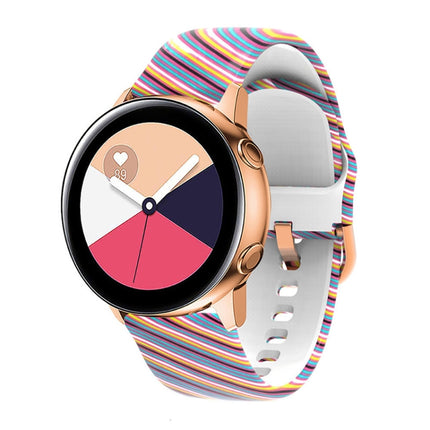 Silicone Printing Replacement Strap Watchband, For Samsung Galaxy Watch 42mm
